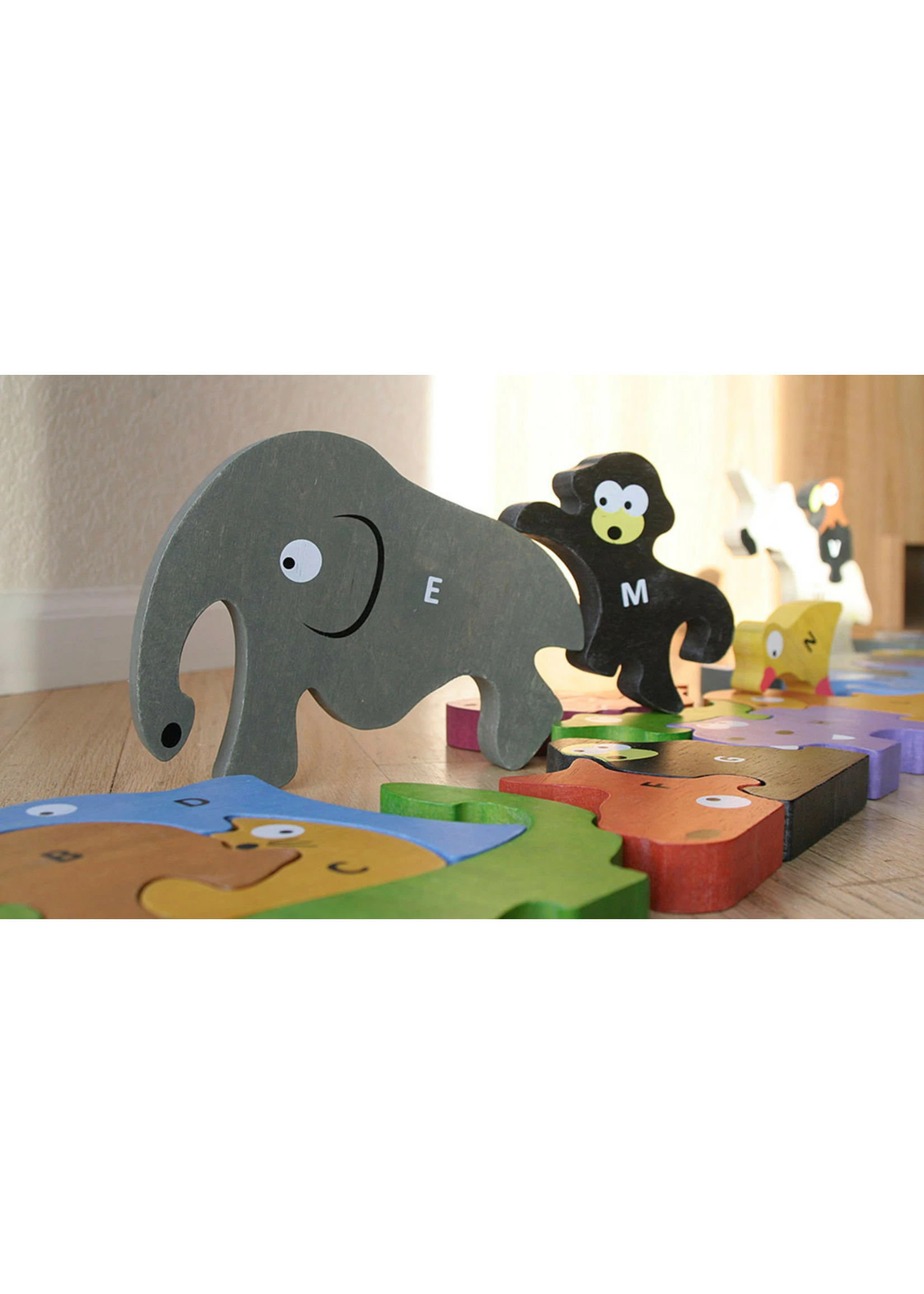 Begin Again Animal Parade A-Z Jumbo Puzzle 5 Begin Again Animal Parade A-Z Jumbo Puzzle - Image 3