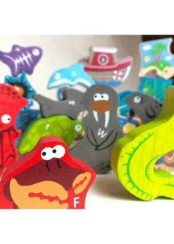 Begin Again Ocean A-Z Puzzle -Toys Elegant shop begin again ocean a z puzzle 2