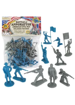 BMC 40028 - Civil War Battle of Appomattox Plastic Army Men - 26 Piece
