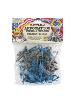 BMC 40028 - Civil War Battle of Appomattox Plastic Army Men - 26 Piece -Toys Elegant shop bmc 40028 civil war battle of appomattox plastic a 4
