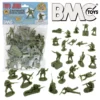 BMC 40034 - WWII IWO Jima US Marines Plastic Army Men - 36 Piece
