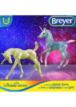 Breyer Zoe & Zander Unicorn Foals 11 Breyer Zoe & Zander Unicorn Foals -Toys Elegant shop breyer zoe zander unicorn foals 4