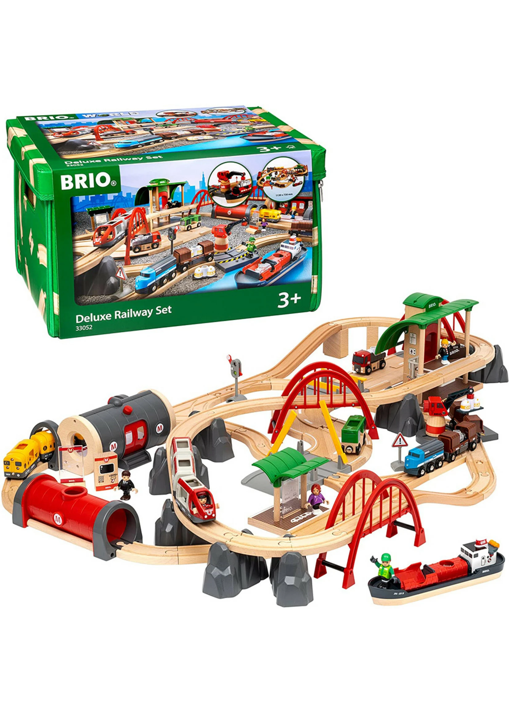 Brio 33052 - Deluxe Railway Set 4 Brio 33052 - Deluxe Railway Set - Image 2