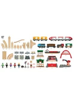 Brio 33052 - Deluxe Railway Set 10 Brio 33052 - Deluxe Railway Set -Toys Elegant shop brio 33052 deluxe railway set 2