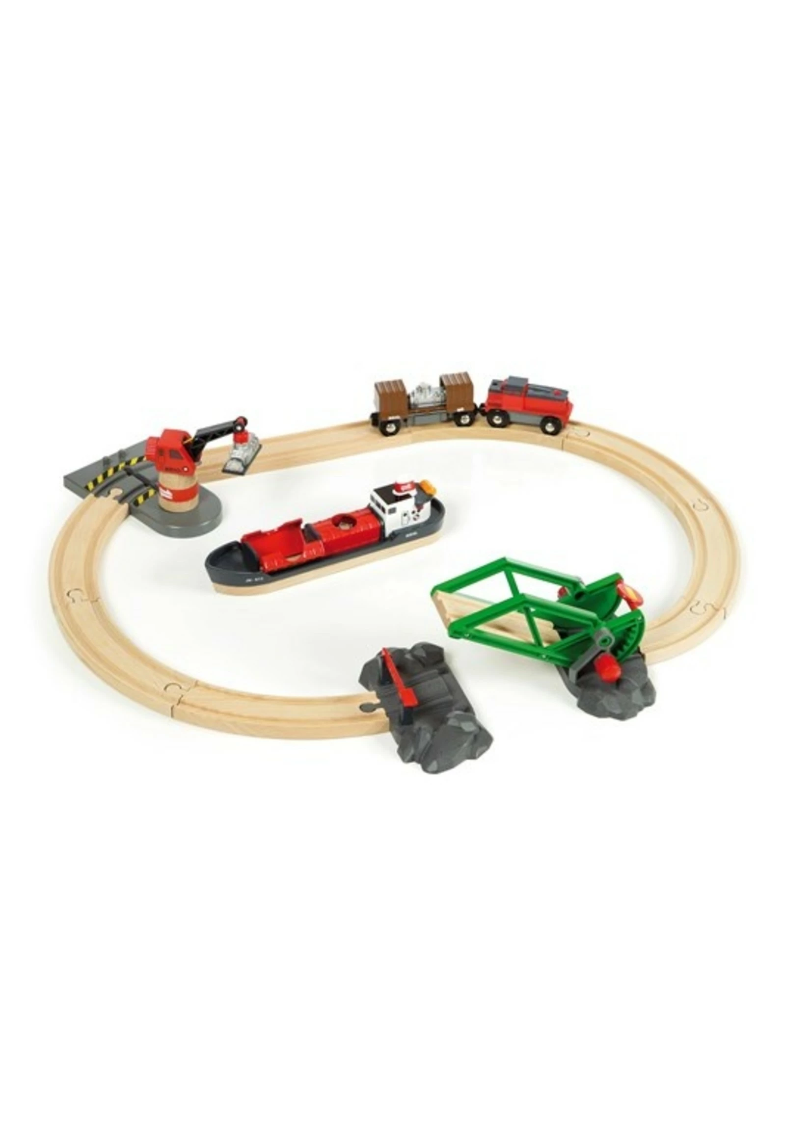 Brio 33061 - Cargo Harbour Set 4 Brio 33061 - Cargo Harbour Set - Image 2