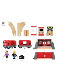 Brio 33513 - Metro Railway Set -Toys Elegant shop brio 33513 metro railway set 4