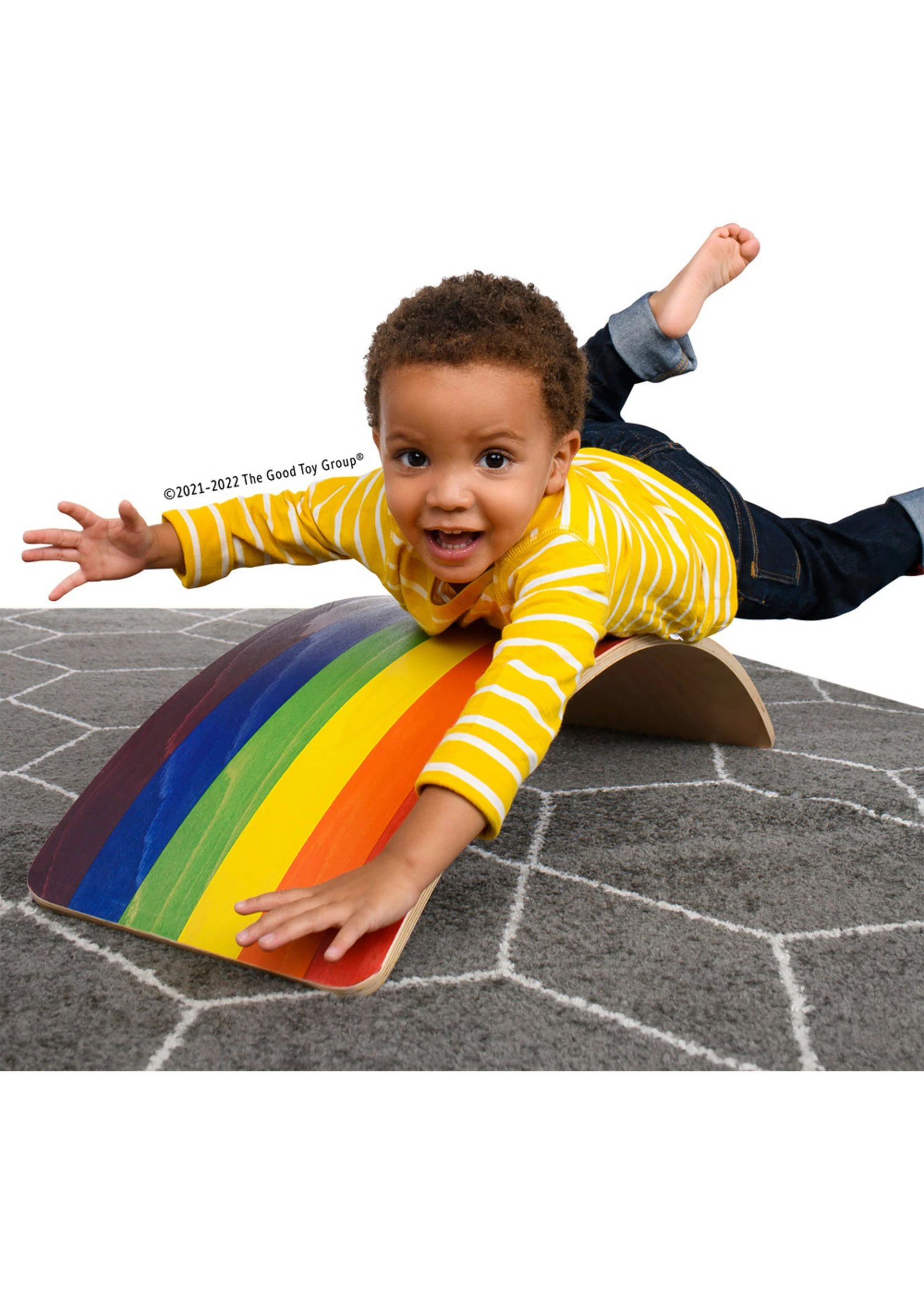 Bunny Hopkins Rainbow Wobble Board 6 Bunny Hopkins Rainbow Wobble Board - Image 4