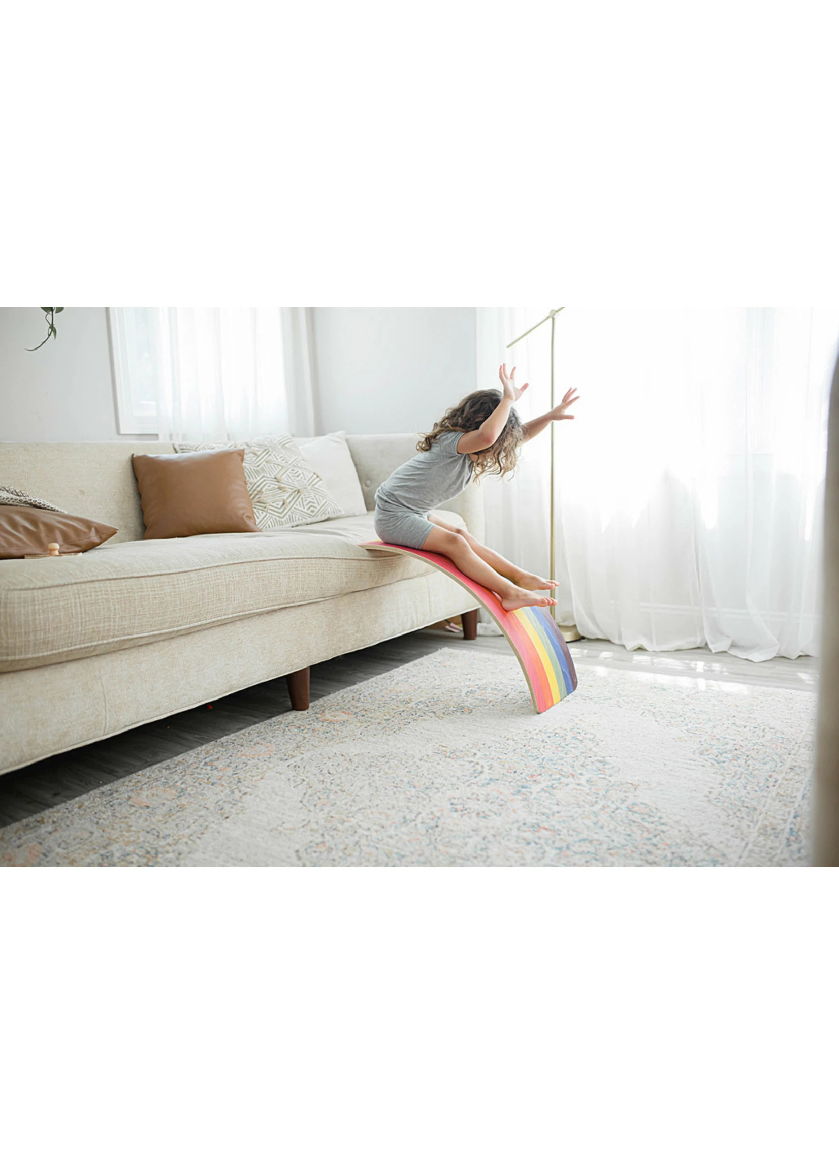 Bunny Hopkins Rainbow Wobble Board 7 Bunny Hopkins Rainbow Wobble Board - Image 5