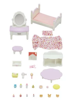 Calico Critters Bedroom & Vanity Set