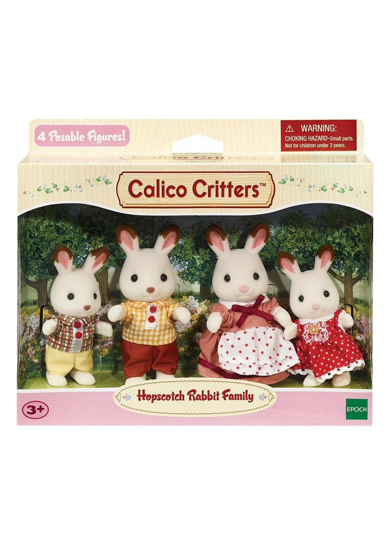 Calico Critters Hopscotch Rabbit Family 4 Calico Critters Hopscotch Rabbit Family - Image 2