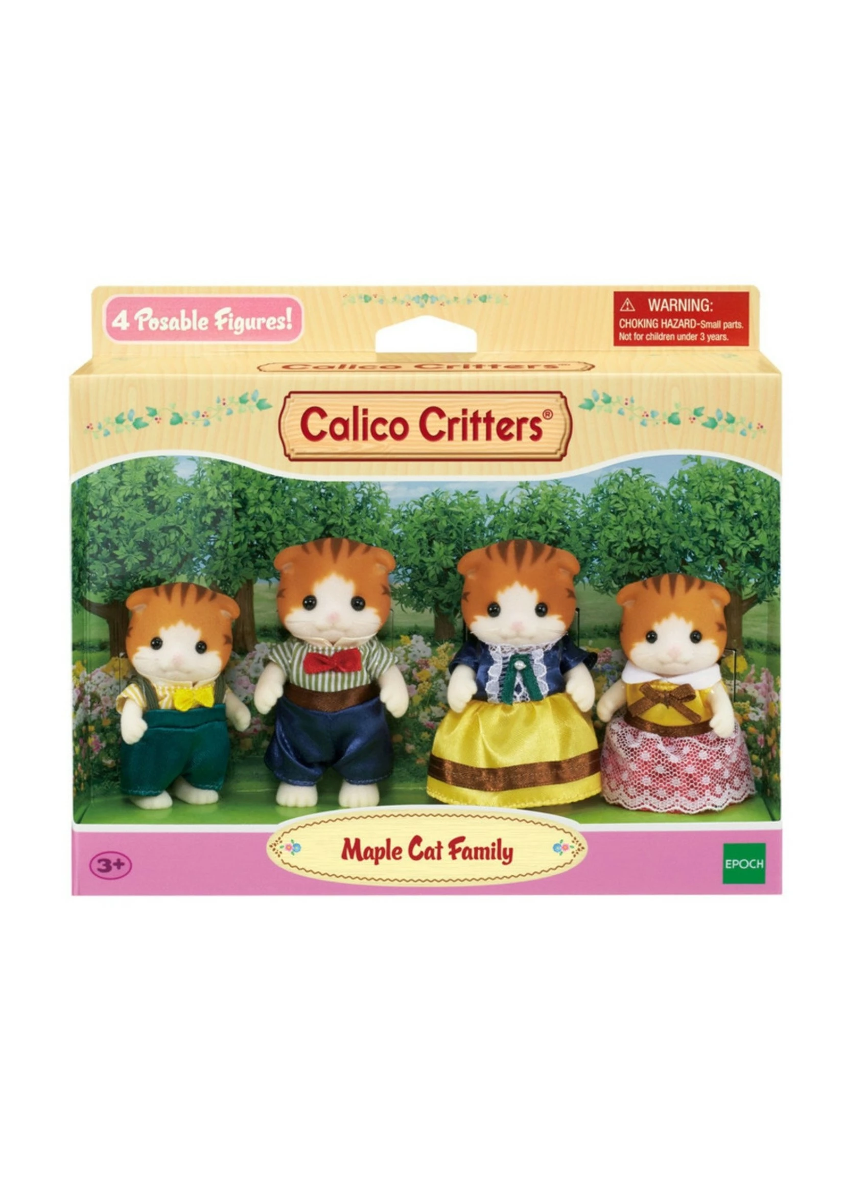 Calico Critters Maple Cat Family 4 Calico Critters Maple Cat Family - Image 2