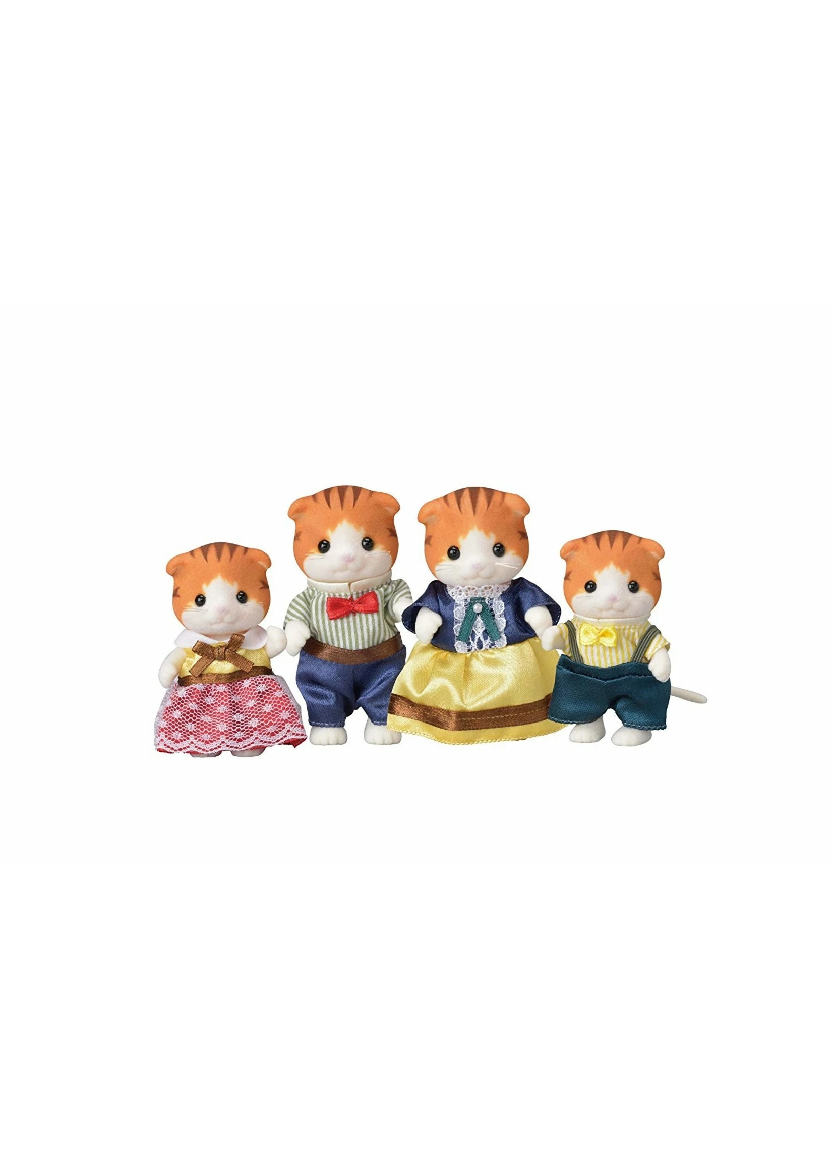 Calico Critters Maple Cat Family 3 Calico Critters Maple Cat Family