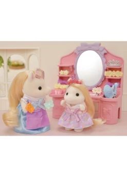 Calico Critters Pony's Stylish Hair Salon -Toys Elegant shop calico critters ponys stylish hair salon 2