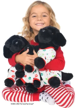 Douglas Black Lab PJ Pup - Large 7 Douglas Black Lab PJ Pup - Large -Toys Elegant shop douglas black lab pj pup large 2