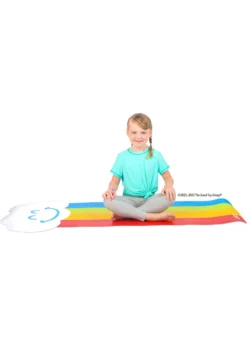 Good Banana Rainbow Kid's Yoga Mat -Toys Elegant shop good banana rainbow kids yoga mat 2