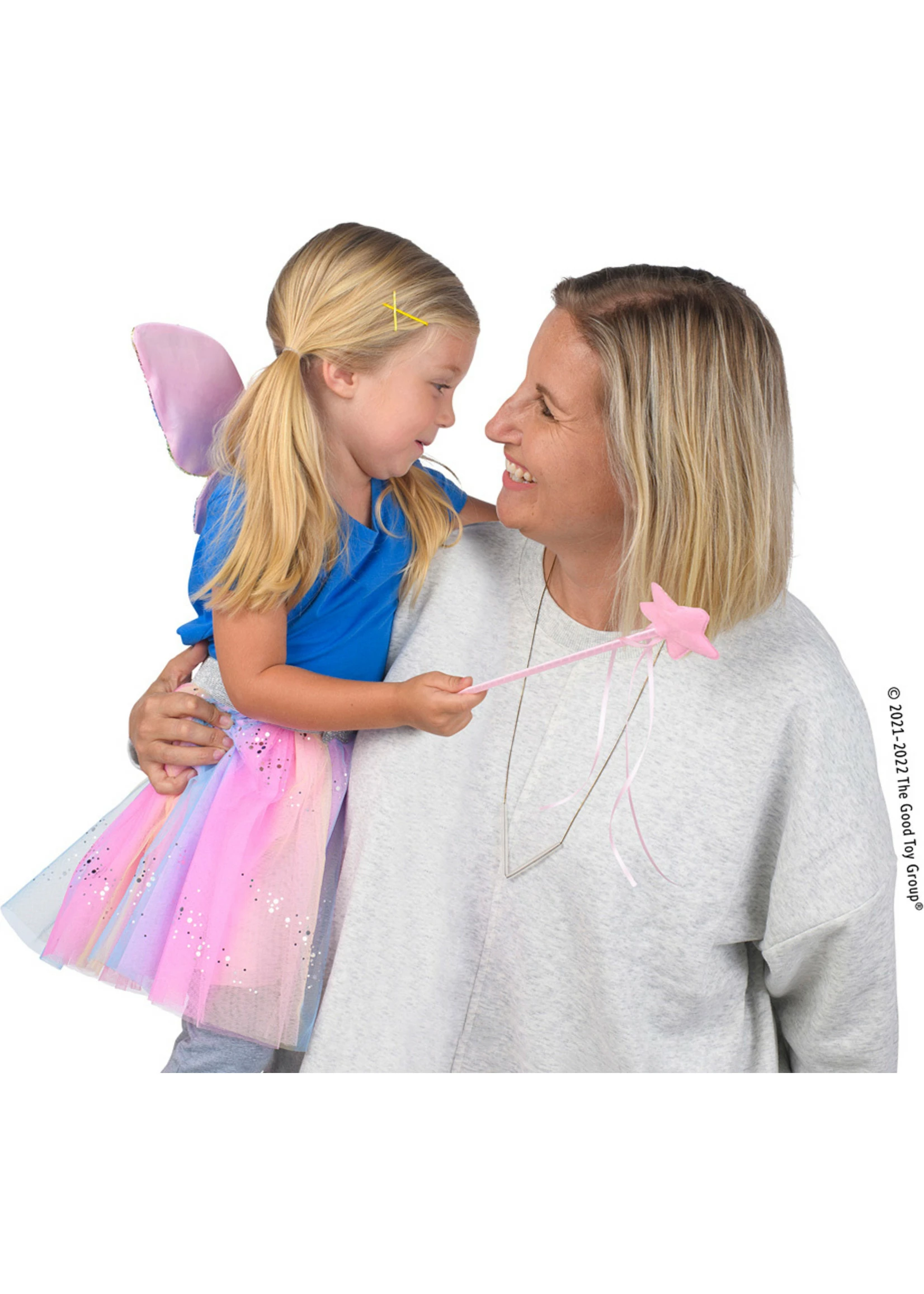 Great Pretenders Rainbow Sequins Skirt, Wings and Wand 5 Great Pretenders Rainbow Sequins Skirt, Wings and Wand - Image 3