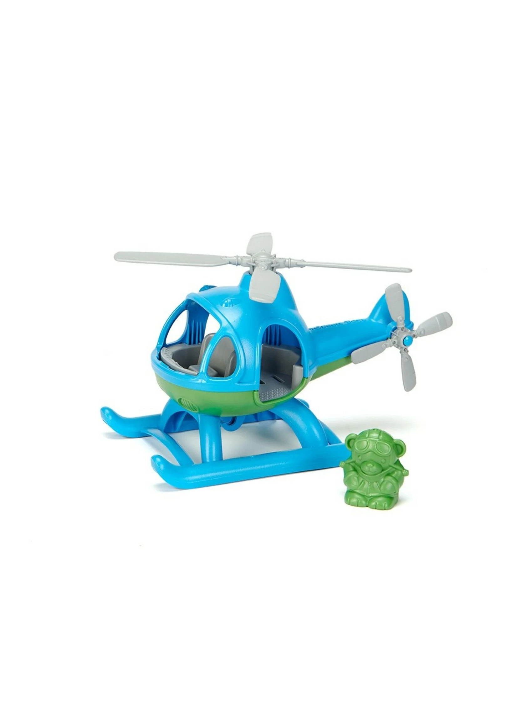 Green Toys Helicopter in Blue and Green Color - BPA Free, Phthalate Free Play Toy 4 Green Toys Helicopter in Blue and Green Color - BPA Free, Phthalate Free Play Toy - Image 2