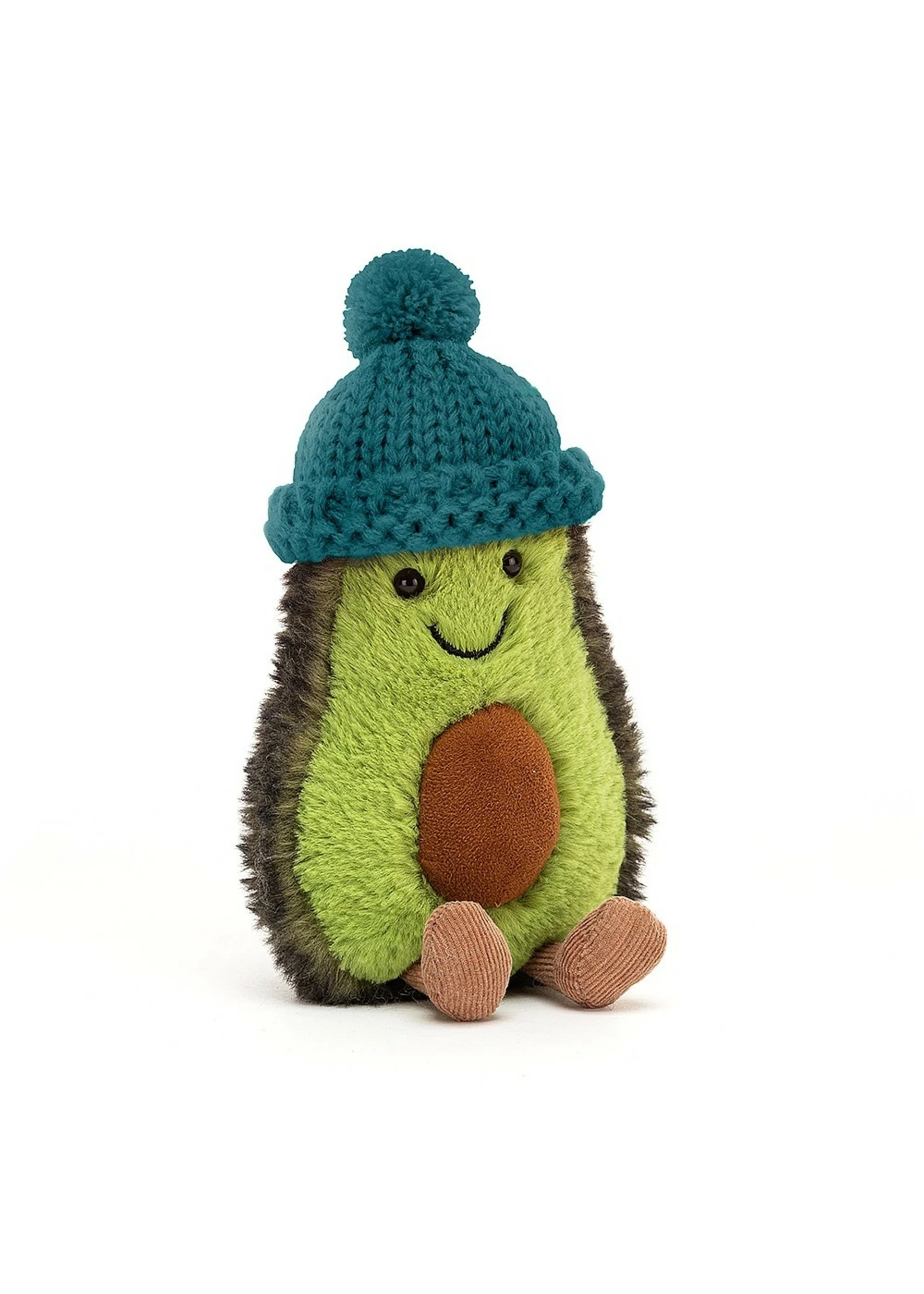 Jellycat Amuseable Cozi Avocado - Teal 3 Jellycat Amuseable Cozi Avocado - Teal