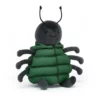 Jellycat Anoraknid Black Spider -Toys Elegant shop jellycat anoraknid black spider