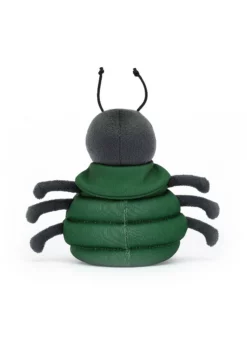 Jellycat Anoraknid Black Spider -Toys Elegant shop jellycat anoraknid black spider 2