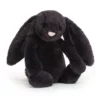 Jellycat Bashful Inky Bunny - Medium 2 Jellycat Bashful Inky Bunny - Medium -Toys Elegant shop jellycat bashful inky bunny medium
