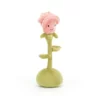 Jellycat Flowerlette Rose -Toys Elegant shop jellycat flowerlette rose