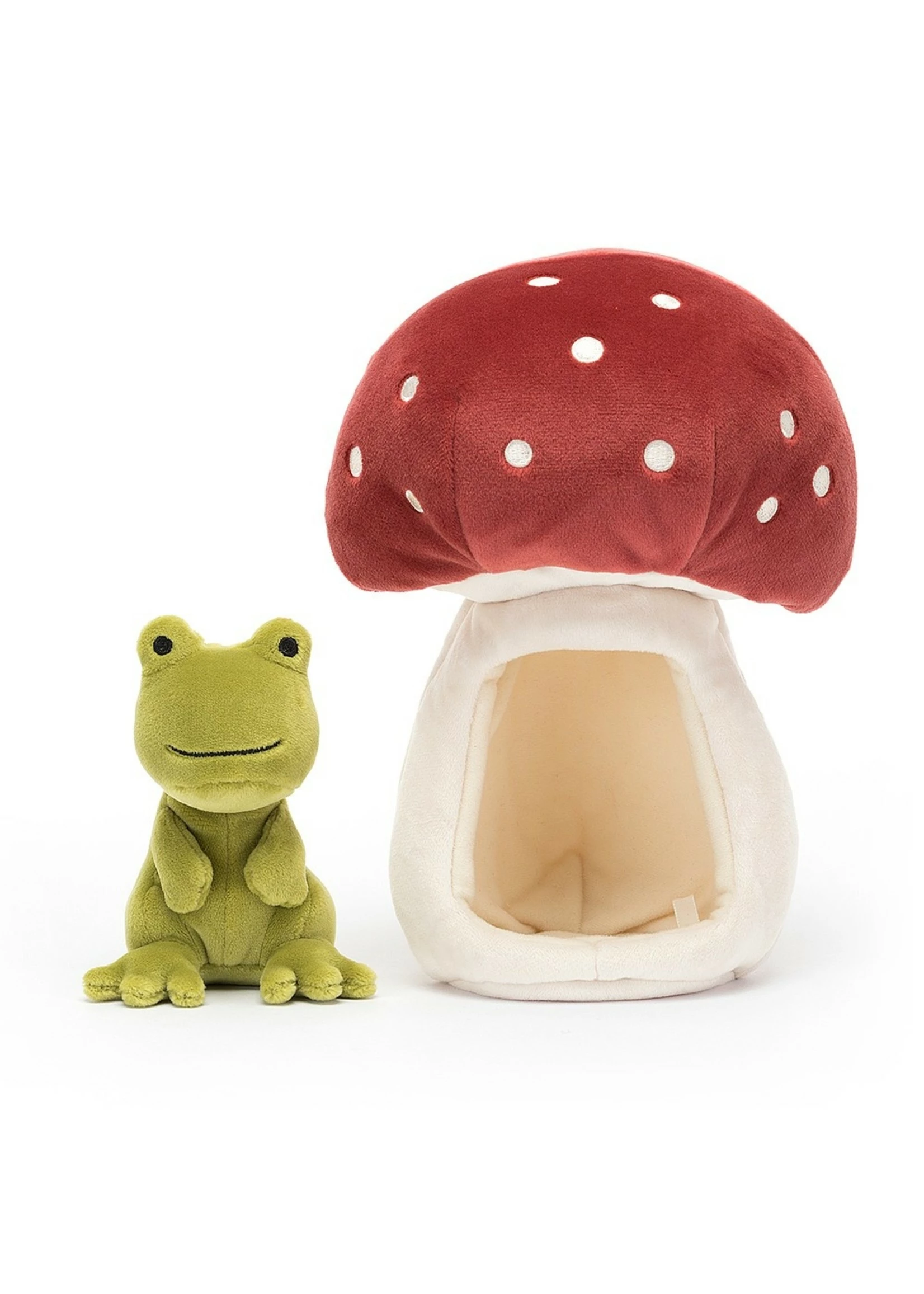 Jellycat Forest Fauna Frog 3 Jellycat Forest Fauna Frog