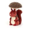 Jellycat Fungi Forager Squirrel -Toys Elegant shop jellycat fungi forager squirrel
