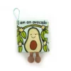 Jellycat I am an Avocado Fabric Book -Toys Elegant shop jellycat i am an avocado fabric book