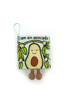Jellycat I am an Avocado Fabric Book