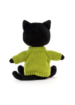Jellycat Knitten Kitten Lime 7 Jellycat Knitten Kitten Lime -Toys Elegant shop jellycat knitten kitten lime 2