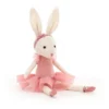 Jellycat Pirouette Bunny Rose -Toys Elegant shop jellycat pirouette bunny rose