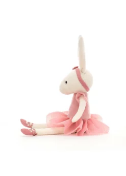 Jellycat Pirouette Bunny Rose -Toys Elegant shop jellycat pirouette bunny rose 2