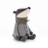 Jellycat Riverside Rambler Badger -Toys Elegant shop jellycat riverside rambler badger