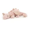 Jellycat Rose Dragon - Little -Toys Elegant shop jellycat rose dragon little