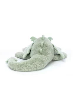 Jellycat Sage Dragon - Huge -Toys Elegant shop jellycat sage dragon huge 2