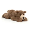 Jellycat Woody Bear (Lying Pose) 2 Jellycat Woody Bear (Lying Pose) -Toys Elegant shop jellycat woody bear lying pose
