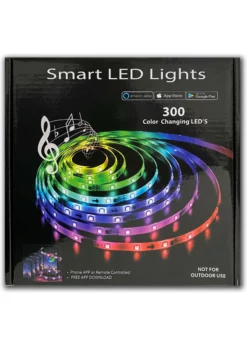 Leading Edge Smart LED Rainbow Lights 300 Color Changing LED's