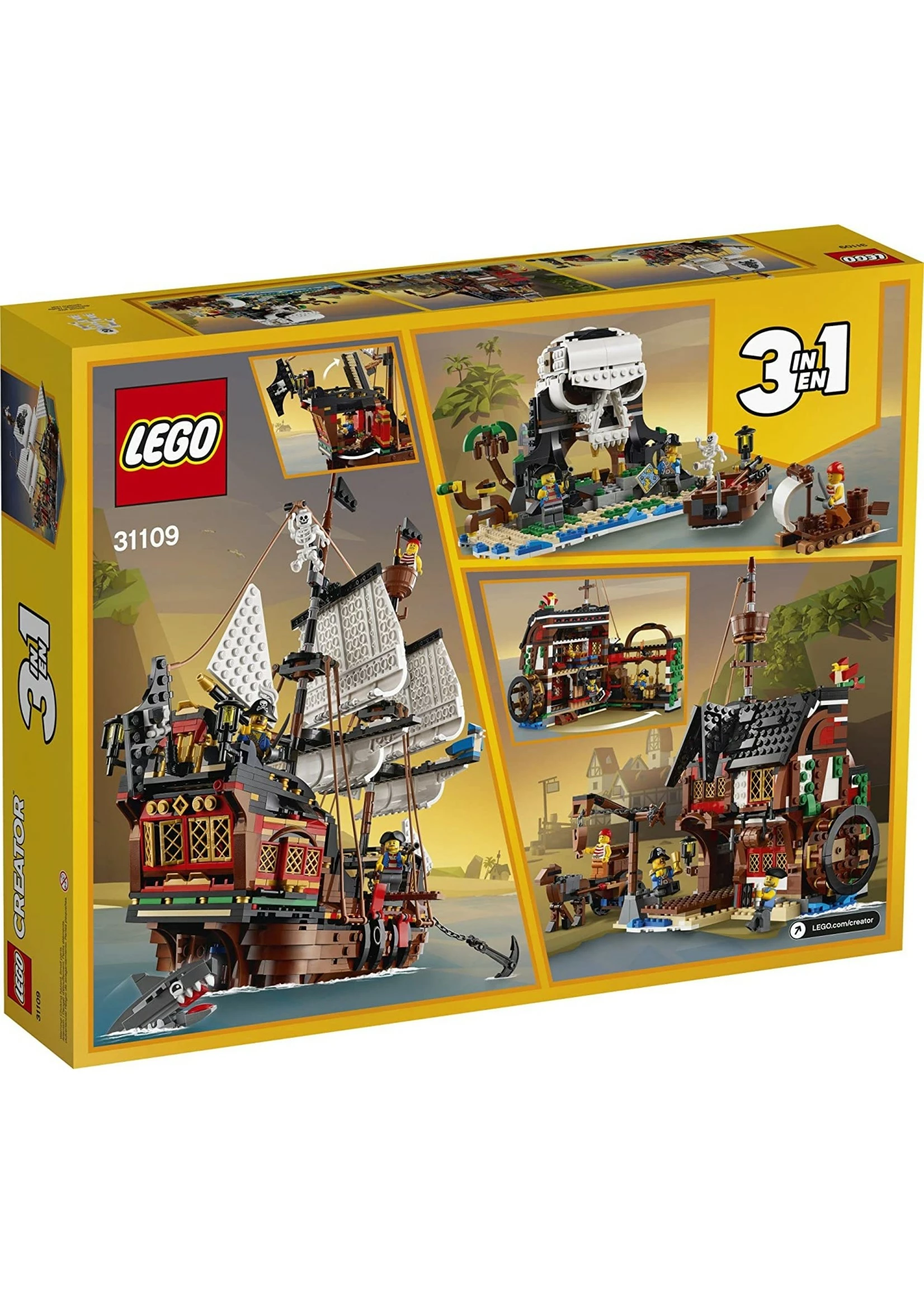 Lego 31109 - Pirate Ship 4 Lego 31109 - Pirate Ship - Image 2