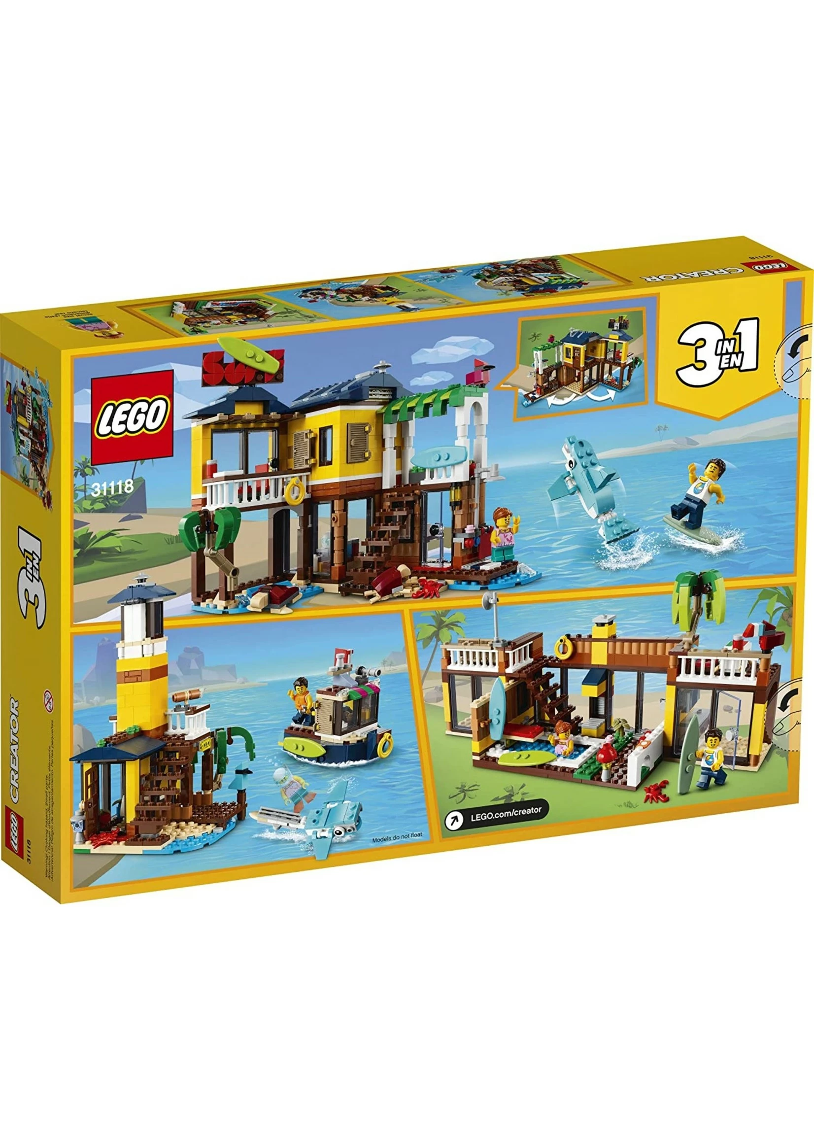 Lego 31118 - Surfer Beach House 4 Lego 31118 - Surfer Beach House - Image 2