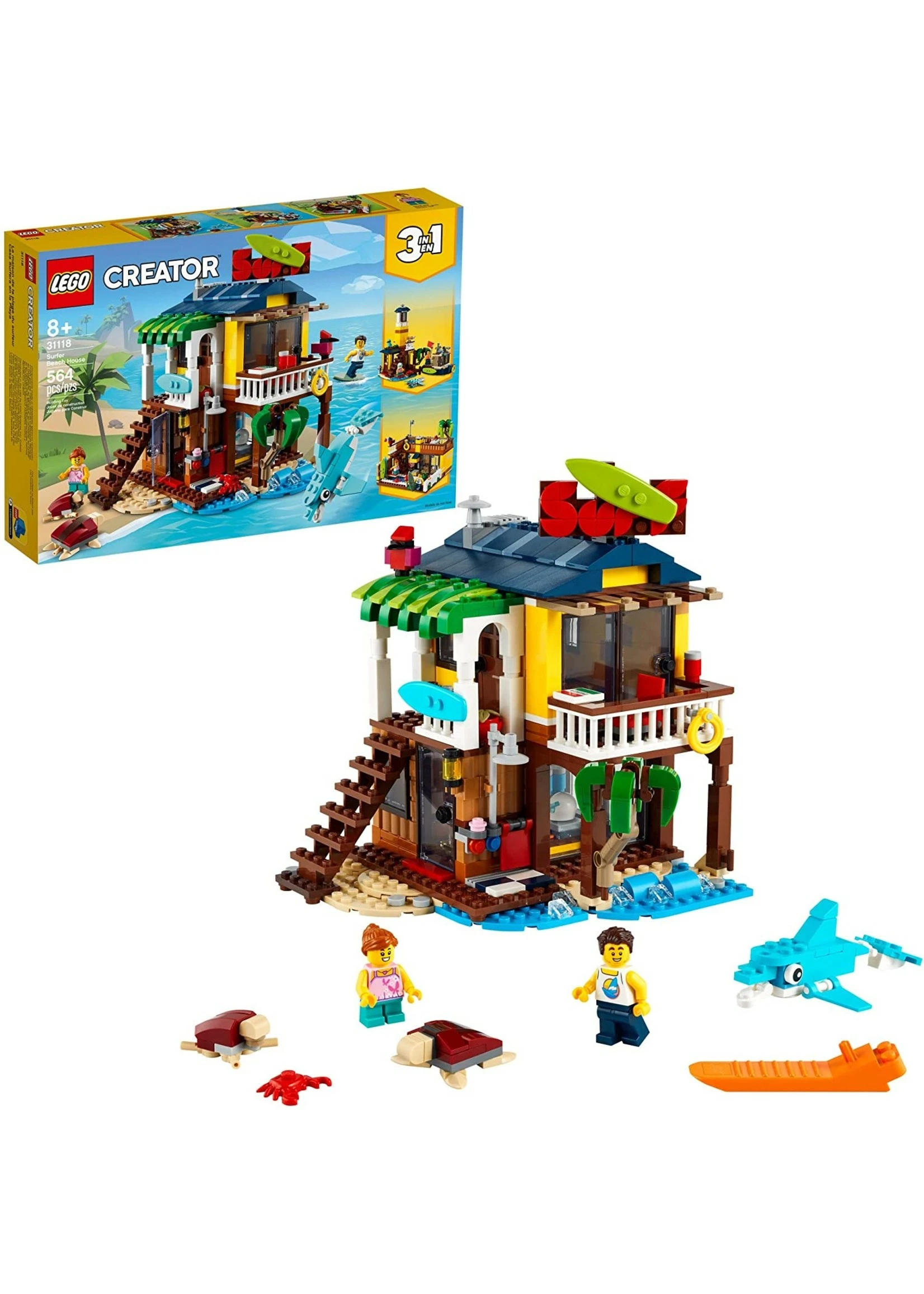 Lego 31118 - Surfer Beach House 6 Lego 31118 - Surfer Beach House - Image 4