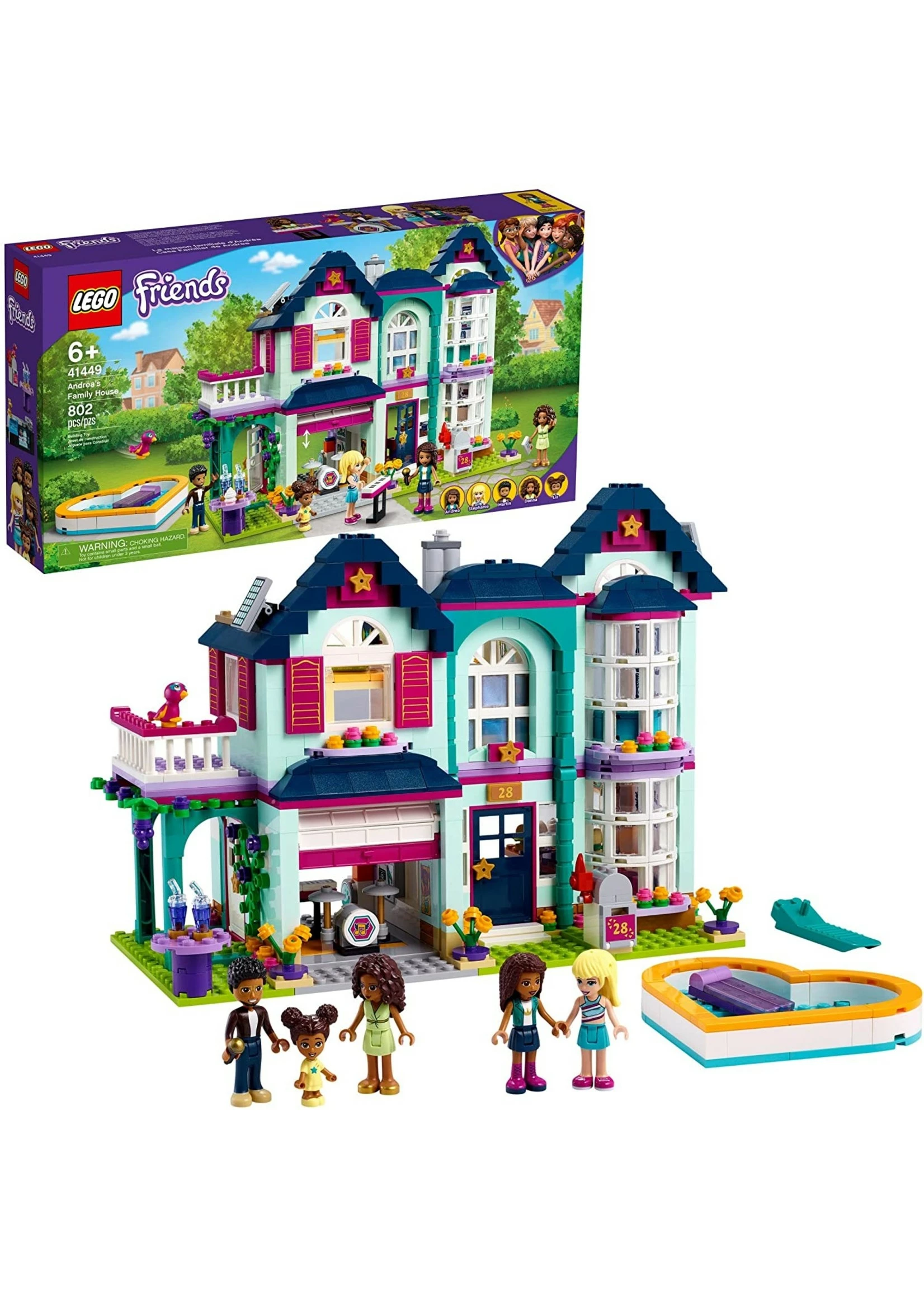 Lego 41449 - Andrea's Family House 6 Lego 41449 - Andrea's Family House - Image 4
