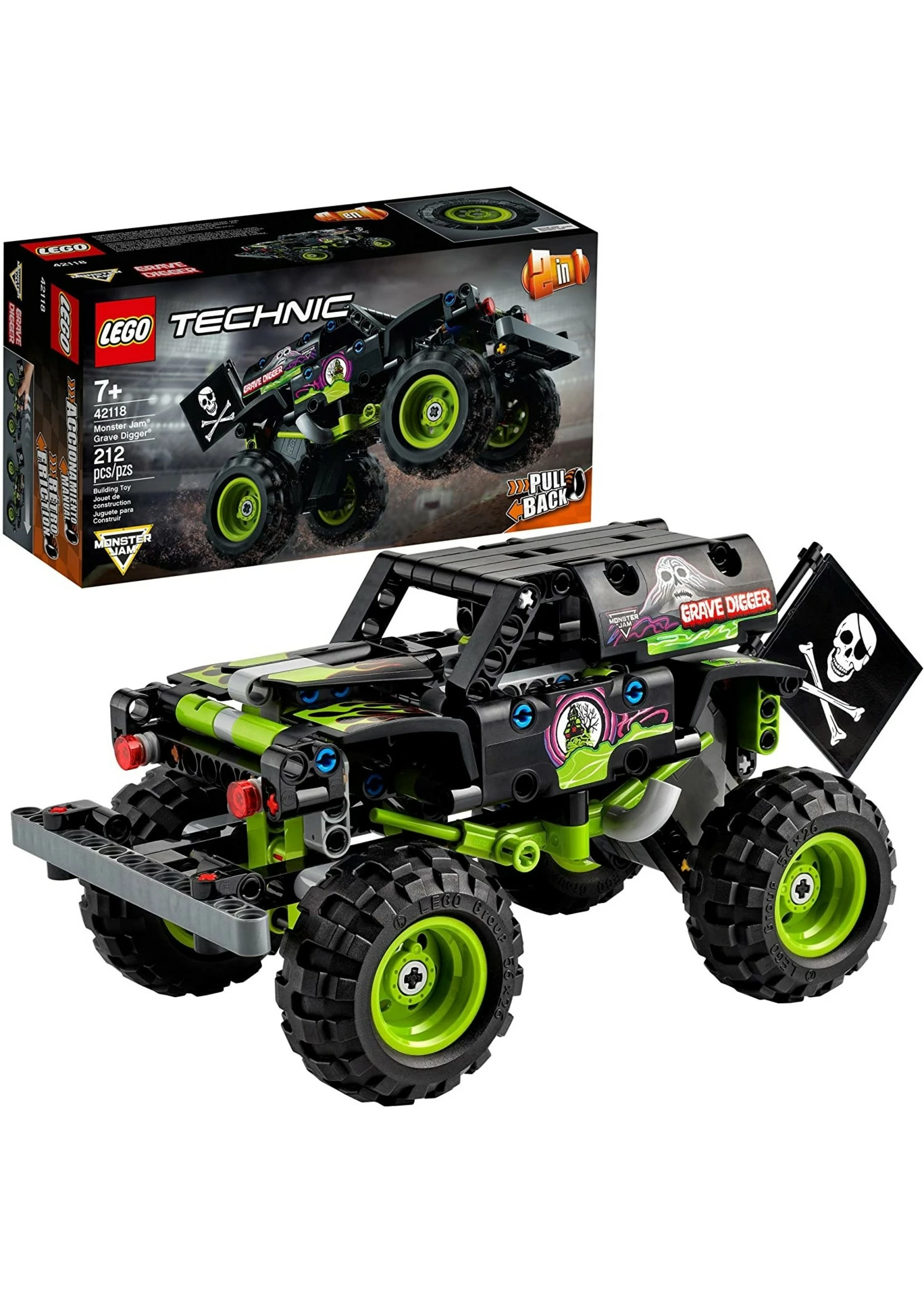 Lego 42118 - Monster Jam Grave Digger 5 Lego 42118 - Monster Jam Grave Digger - Image 3
