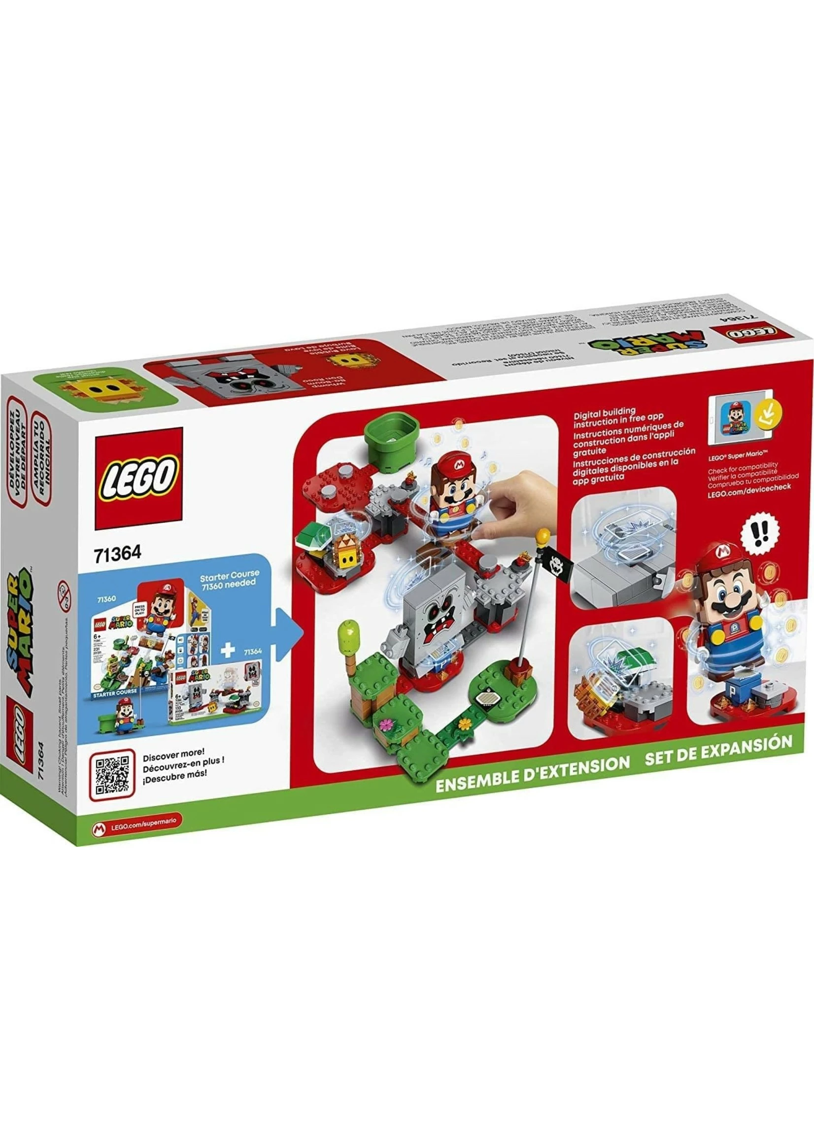 Lego 71364 - Whomp's Lava Trouble Expansion Set 4 Lego 71364 - Whomp's Lava Trouble Expansion Set - Image 2