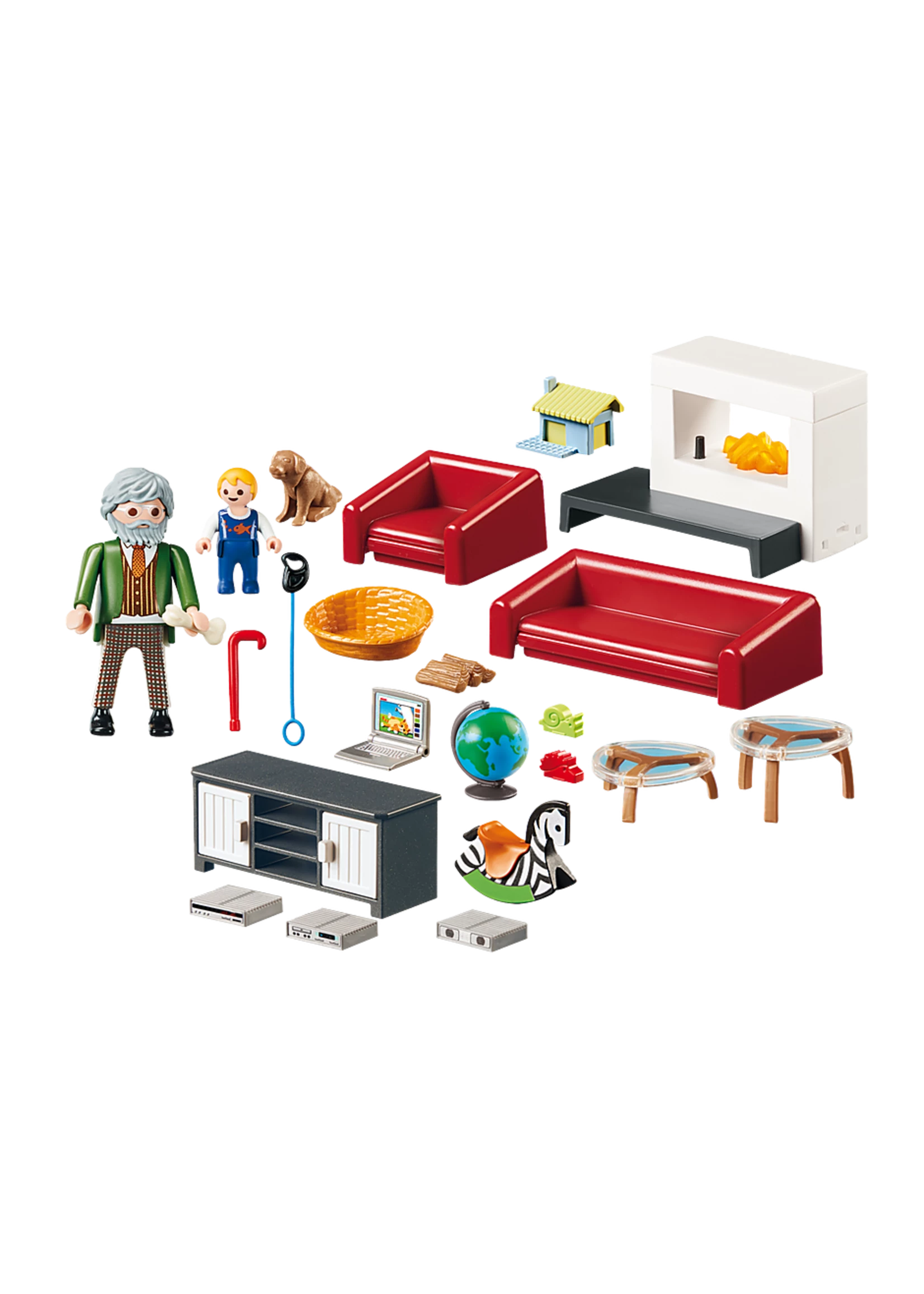 Playmobil 70207 - Comfortable Living Room 4 Playmobil 70207 - Comfortable Living Room - Image 2