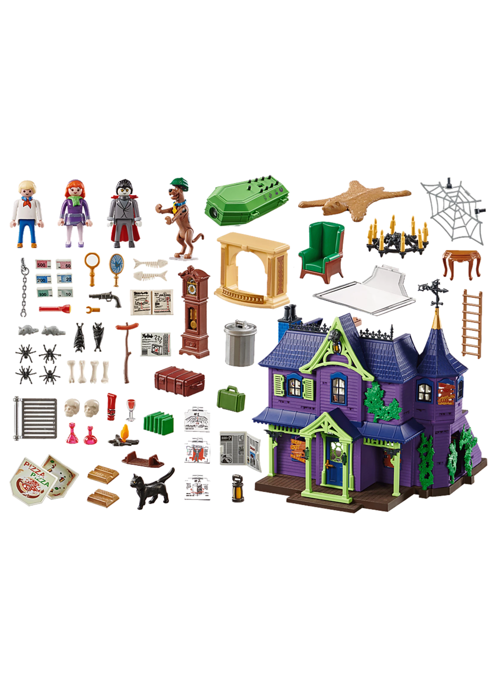 Playmobil 70361 - Adventure in the Mystery Mansion 4 Playmobil 70361 - Adventure in the Mystery Mansion - Image 2