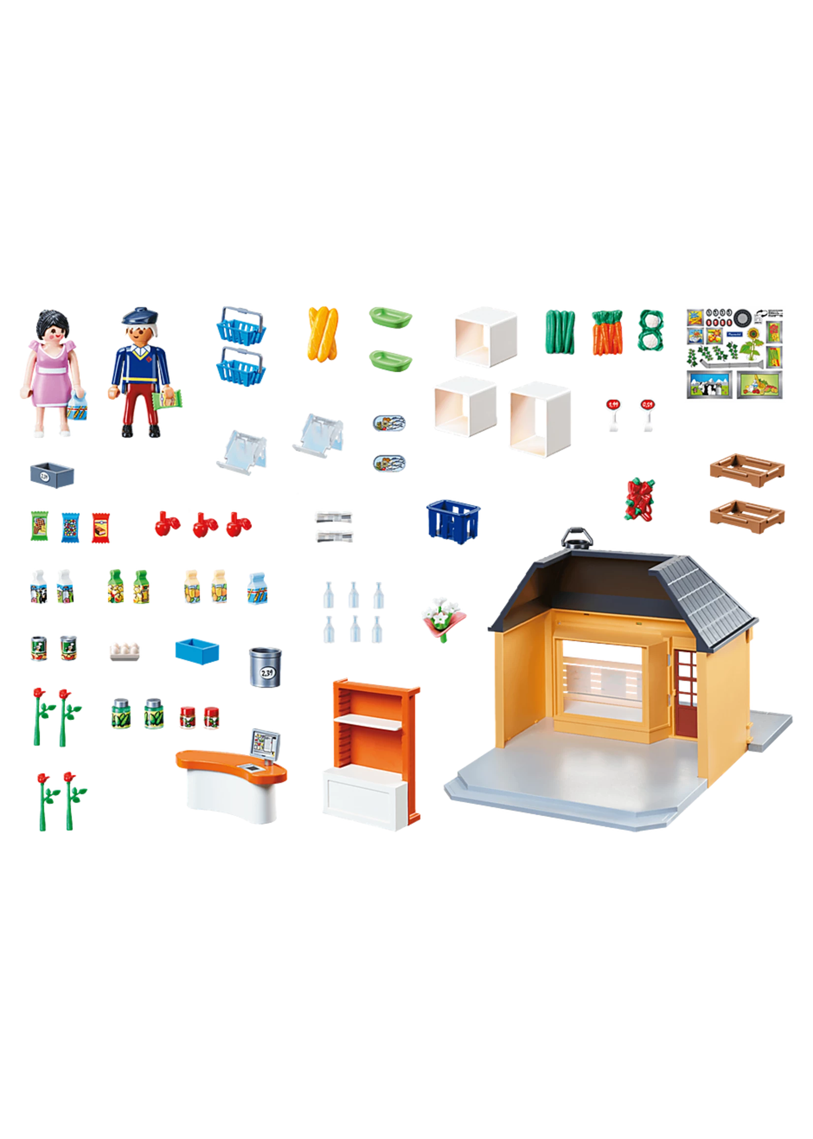 Playmobil 70375 - My Supermarket 4 Playmobil 70375 - My Supermarket - Image 2