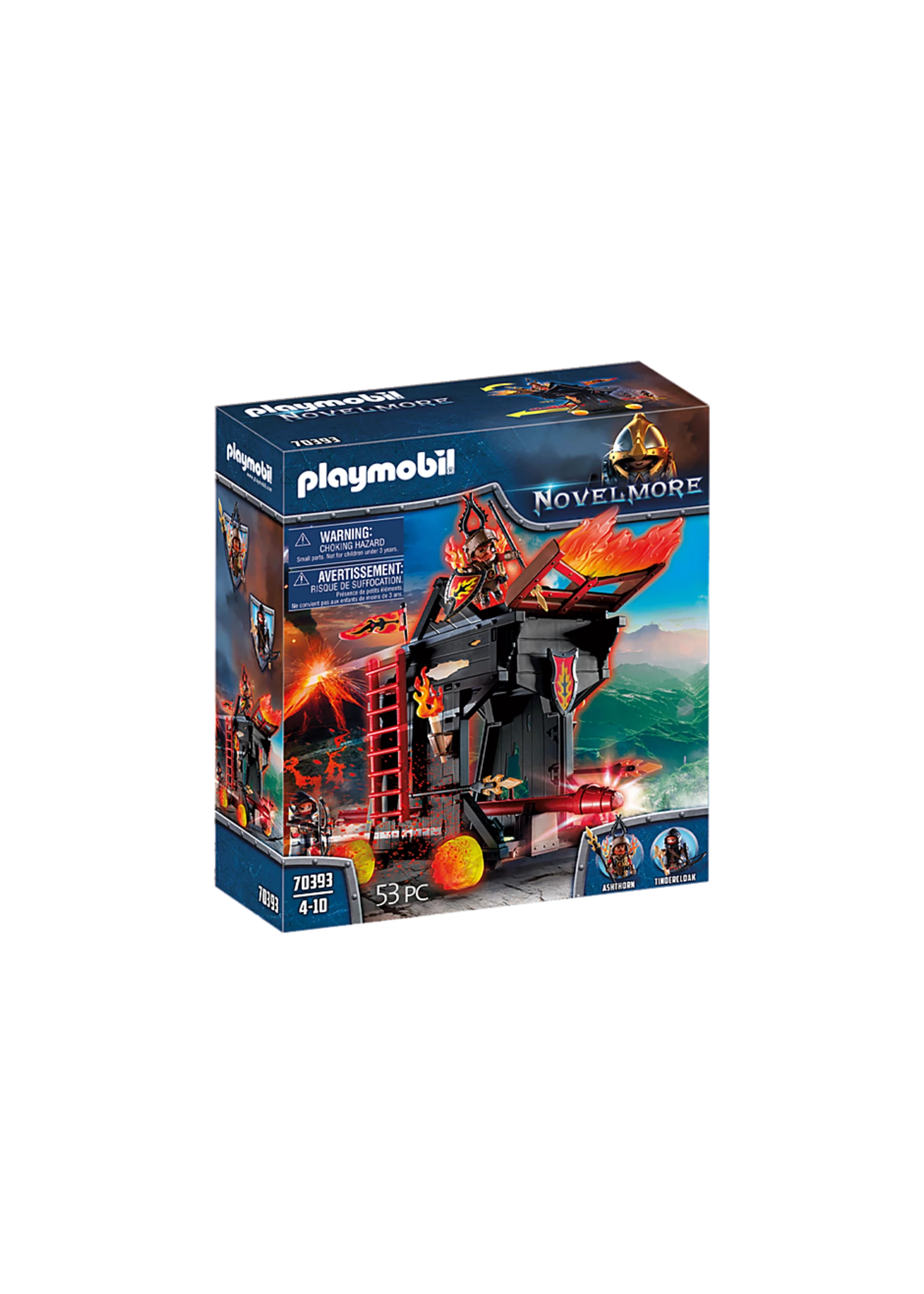 Playmobil 70393 - Burnham Raiders Fire Ram 3 Playmobil 70393 - Burnham Raiders Fire Ram