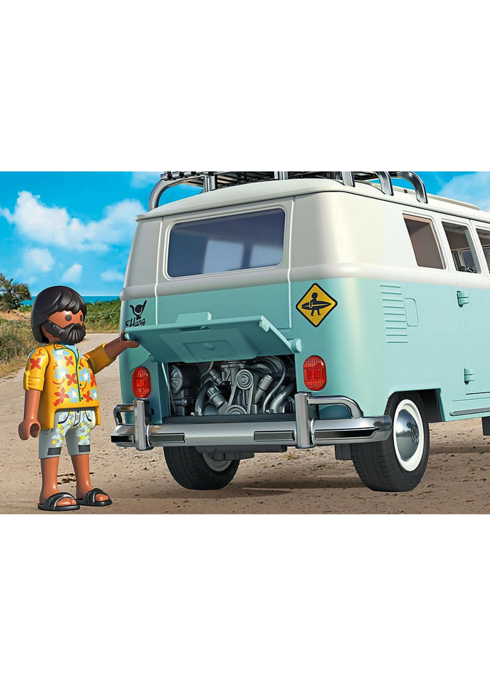 Playmobil 70826 - Volkswagen T1 Camping Bus - Special Edition 7 Playmobil 70826 - Volkswagen T1 Camping Bus - Special Edition - Image 5