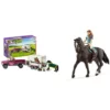 Schleich 42346 - Pick-up with Horse Trailer -Toys Elegant shop schleich 42346 pick up with horse trailer